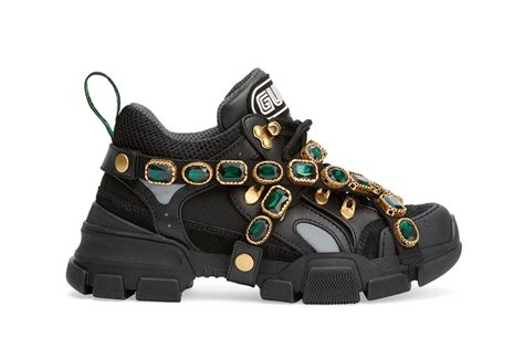 gucci gem shoes black|gucci gemstone shoes.